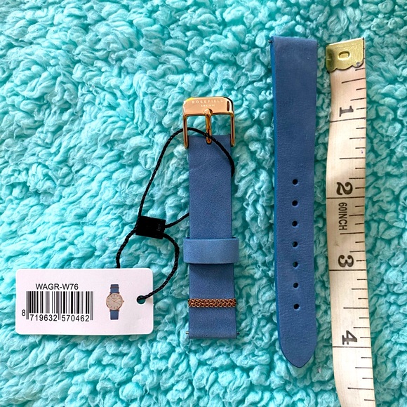 ❤️🔥SALE ❤️🔥rosefield watch strap | West Village airy blue | - Picture 3 of 7